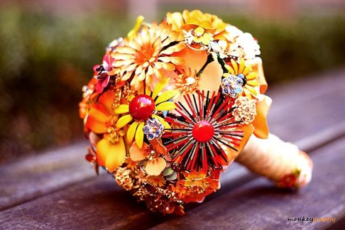 Autumn wedding bouquet