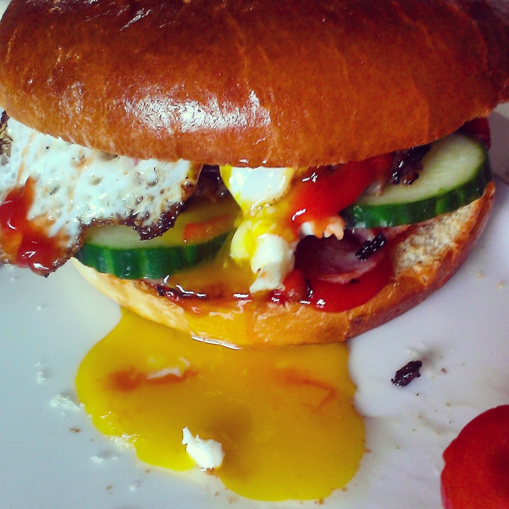 Breakfast burger Breakfast burger