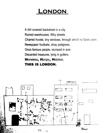 Poem by Honor Clement-Hayes, age 10