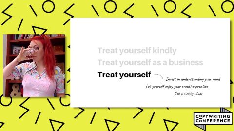 Invest in understanding your mind, let yourself enjoy your creative practice, get a hobby