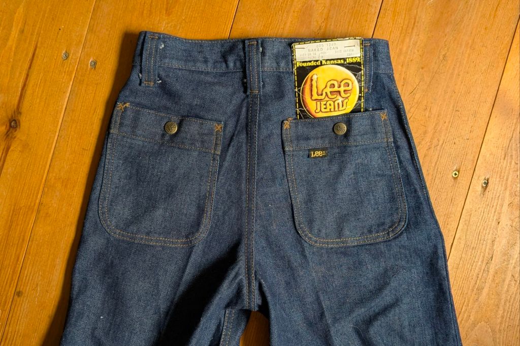 Vintage Lee jeans with the label