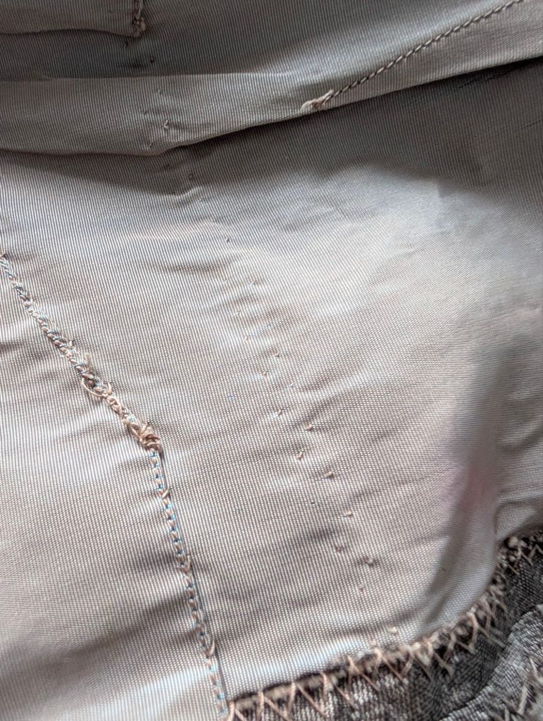 Lining stitches